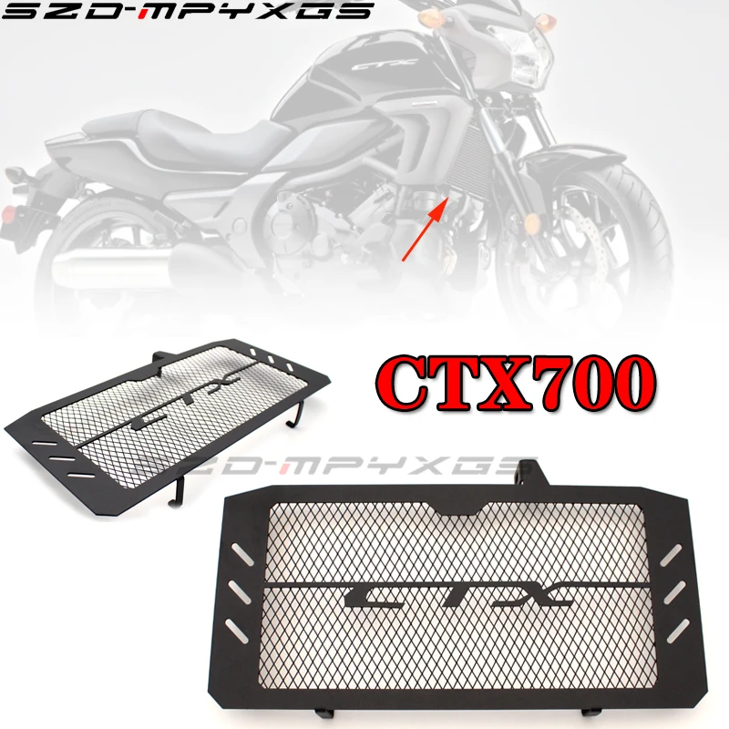 

Motorcycle radiator grille stainless steel shield protective cover protection net for HONDA CTX 700 CTX700 N 2014-2015