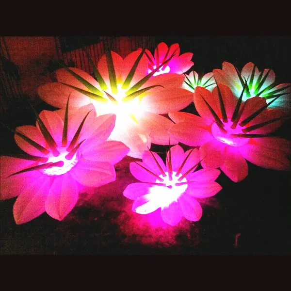 

Free shipping diameter 1.5m inflatable flowers
