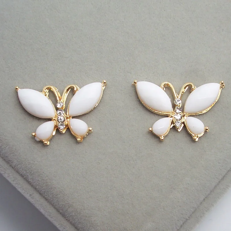 

(L0555) free shipping wholesale 50 pcs/lot, metal rhinestone embellishment,24mmx17mm,light gold plating,flat back