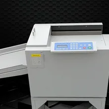 Автоматический цифровой бумажный Creaser перфоратор 2 в 1 бумажный биговальный станок и перфоратор книжный позвоночник