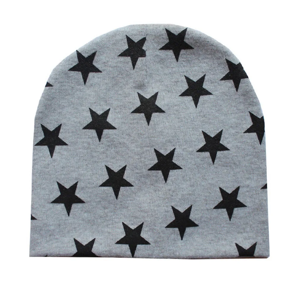 

Autumn Winter Boy Girl Child Baby Toddler Kids Cotton Stars Soft Hat Beanie Cap(Orange)