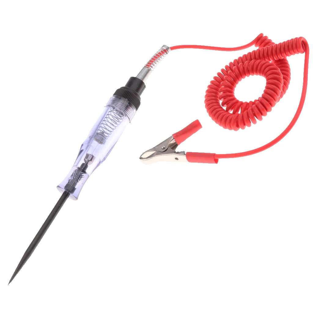 1 Pcs High Quality Systems Long Probe Test Light Automotive Car Voltage Circuit Tester Test Pen 12V 6V