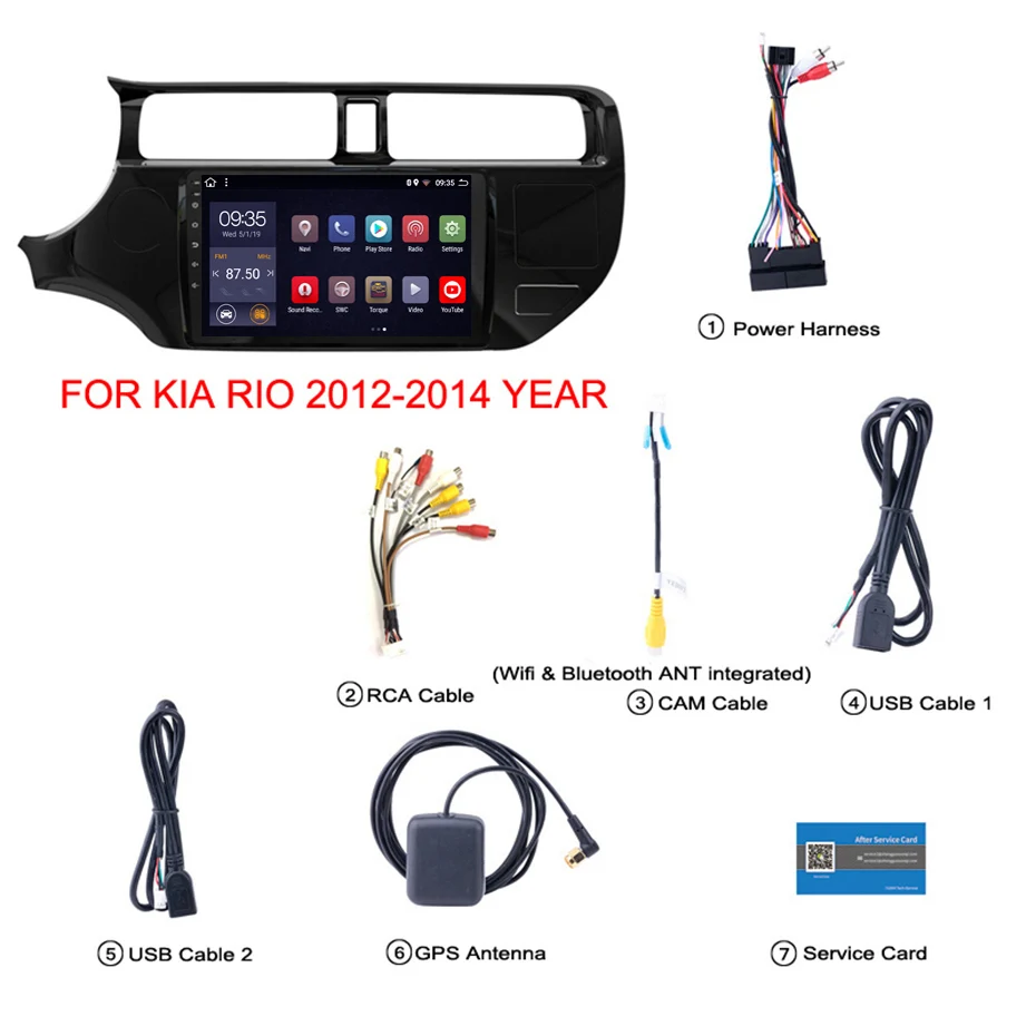 Excellent 9 inch 2.5D IPS HD multi-touch screen Android8.1 2G RAM 32G ROM NAVI For Kia RIO/K3 2012-2014 with Bluetooth USB WIFI SWC 2 Excellent 9 inch 2.5D IPS HD multi-touch screen Android8.1 2G RAM 32G ROM NAVI For Kia RIO/K3 2012-2014 with Bluetooth USB WIFI SWC 2