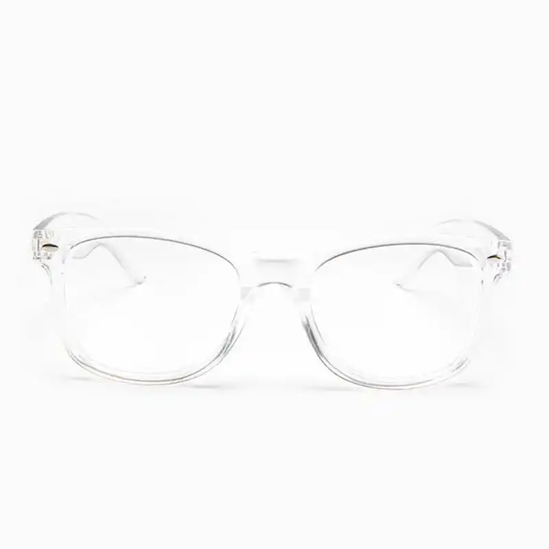 Oculos branco transparente Clearance