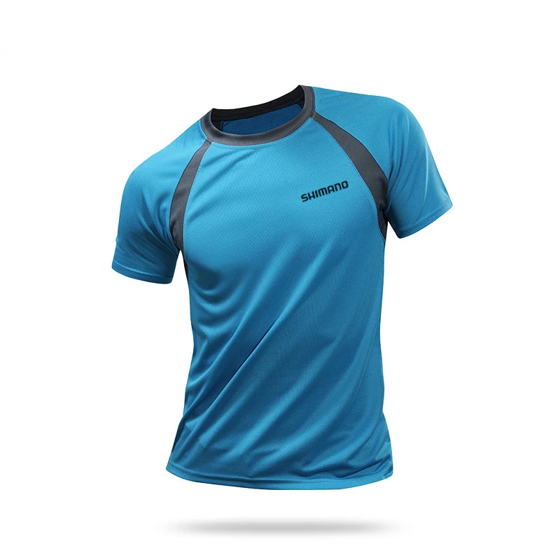 Shimano T Shirt Fishing 9 Color Plus Size Fishing Cothes Patchwork