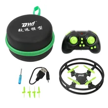 DWI D1 Мини Дрон Радиоуправляемый квадрокоптер нано дроны Карманный Дрон чехол Радиоуправляемый вертолет 2,4 ГГц подарок для детей игрушки с светодиодный светильник-вспышка