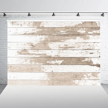 

Vintage Wood Board Photography Backdrops Desk Table Background Photo Studio Phone Photographic Props XT-5662