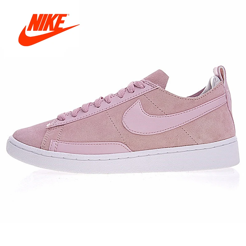 Original New Arrival Authentic Nike BLAZER LOW CS TC Man Pioneer Cherry Powder Skateboarding Shoes Sport Sneakers