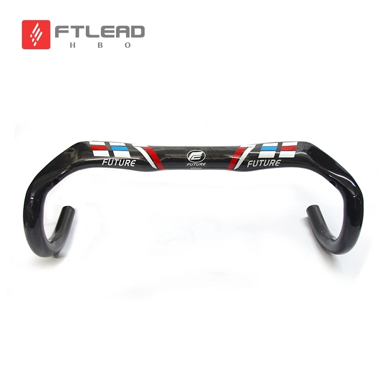 

Future Newest Road bicycle racing  full carbon handlebar internal cable carbon bike handlebar 31.8*400/420/440mm Free Ship