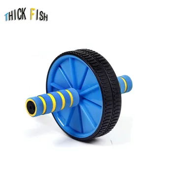 

Pro Abdominal Double Wheel Ab Roller Gym For Exercise Fitness Training Equipment Functional Workout Unisex