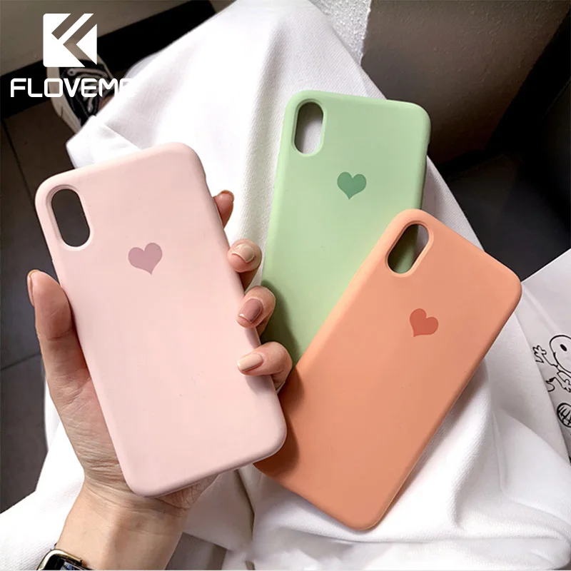 Чехол Floveme для iPhone XR мягкий силиконовый чехол XS MAX X 7 8 6 6s Plus светящийся Мягкий ТПУ