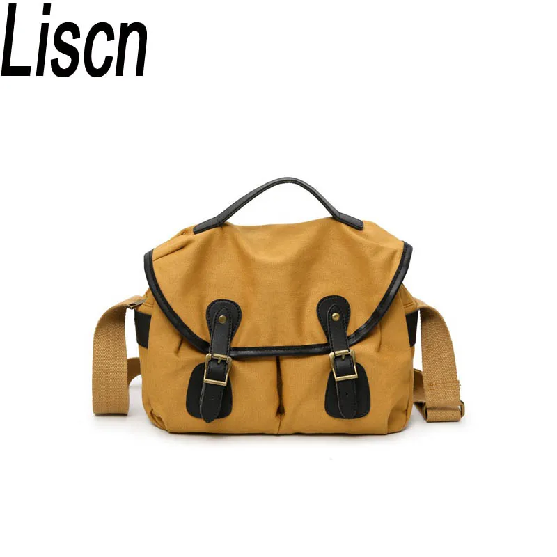 

Shoulder Bag Vintage Handbag Canvas Women Crossbody Bags Large PU Leather Hobos Women Canvas Shoulder Bags Ladies Cute Tote Bag