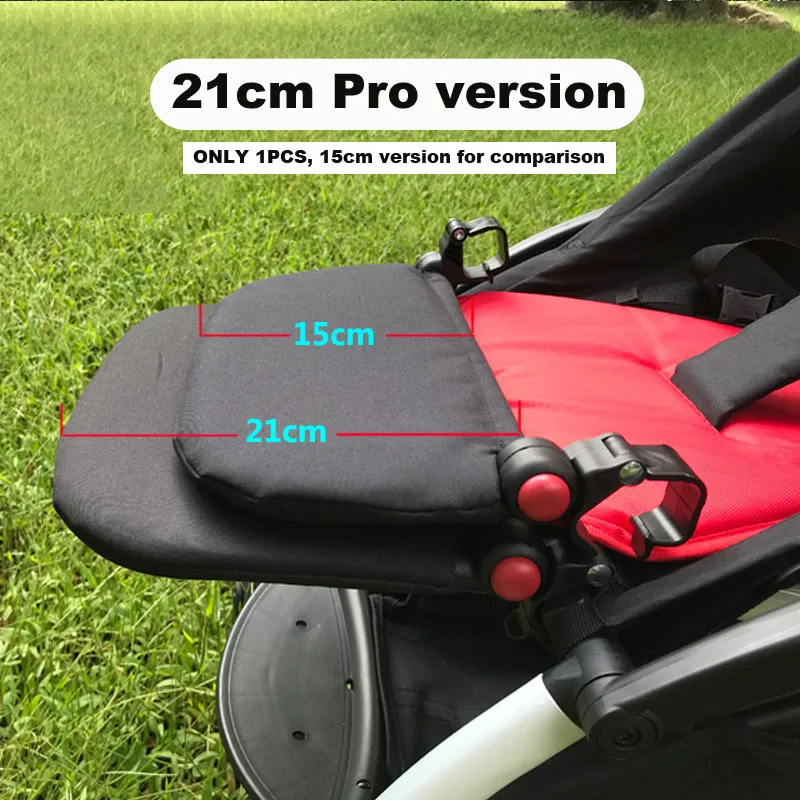 Pro 21cm Baby Stroller Foot Rest Footrest Footboard Feet Extension Accessories For Babyzen YOYO YOYO+ Infant Pram baby stroller accessories baby bottle rack	 Baby Strollers