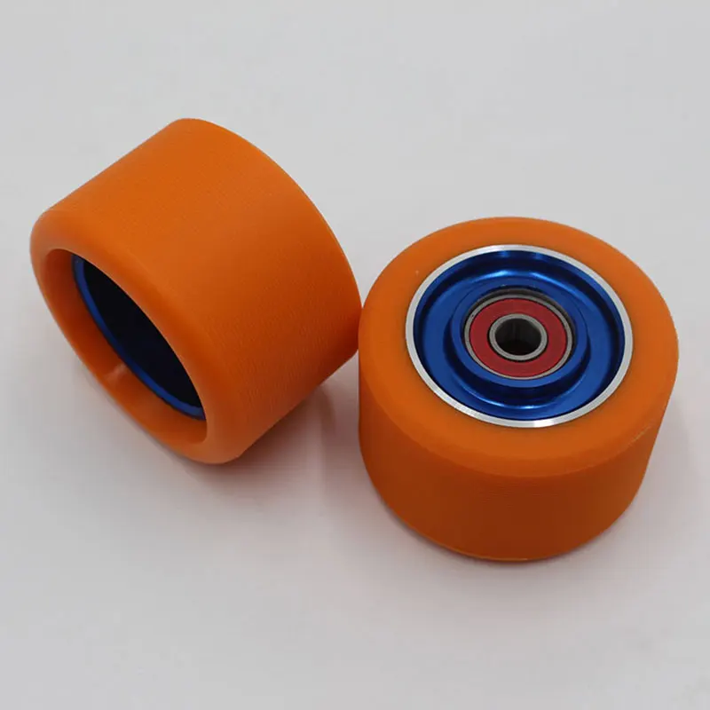 

4/8PCS 62*40mm Inline Roller Skates Wheels With 6063 Auminum Alloy Core, High Elastic Wear-resistant PU,608 ABEC-9 Bearings 92A
