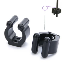 New 10Pcs/Set Plastic Club Clip Fishing Rod Pole Storage Rack Tip Clamps Holder Without Screws Fishing Rod Rack Fishing Tackle