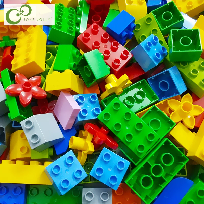 

DIY 10pcs/lot Foundation Bricks Large Particle Building Blocks Accessories Compatible With Toys For Children GYH