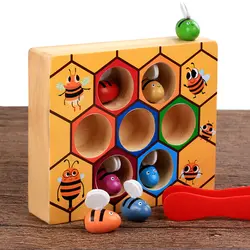 Куст настольные игры развлечения дошкольного образования строительные блоки раннего детства Развивающие деревянные игрушки