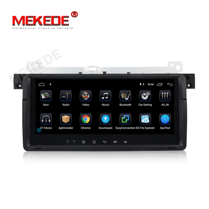 MEKEDE 8," Android9.1 автомобильный Радио gps для BMW E46 M3 318i 320i 325i поддержка SWC аудио wifi 4G BT телефон