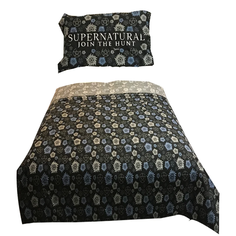 Cotton palace black bedding sheet beds cover twin queen printing bed