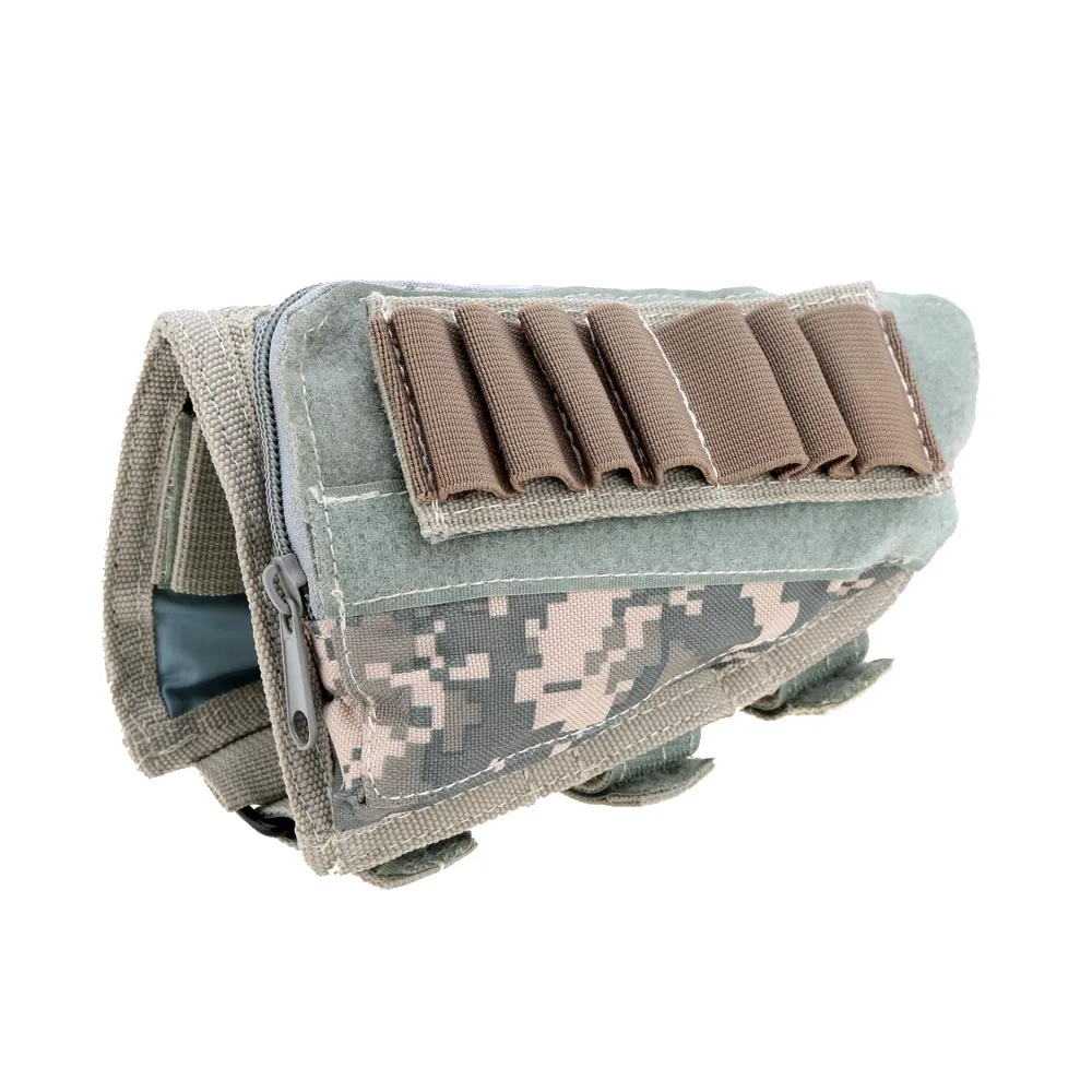 5 Colors Military Airsoft Paintball CS War Game 600D Rifle Stock Ammo