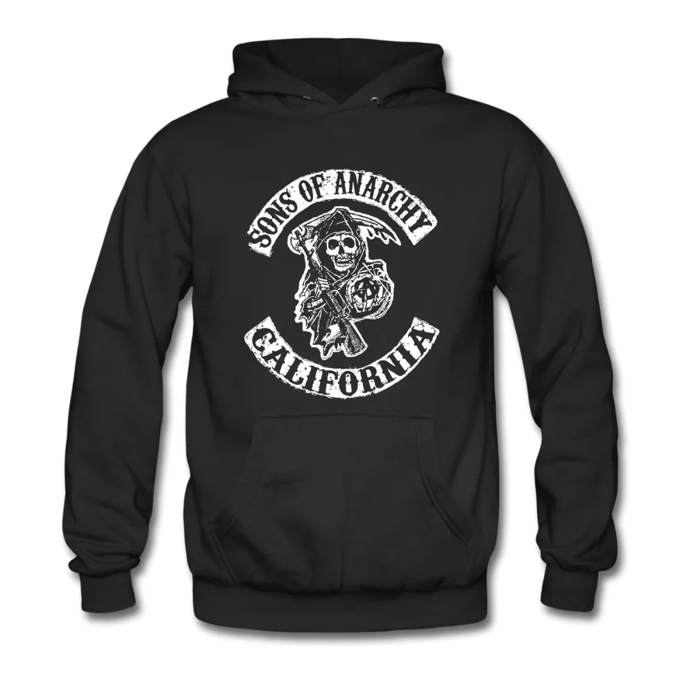 Толстовка с капюшоном в стиле унисекс SONS OF ANARCHY|Толстовки и свитшоты| |