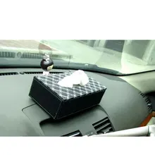 Tissue Box Holder 2 цвета стильная элегантная королевская кожаная коробка для салфеток Hold Car складной