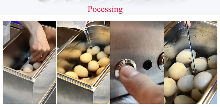 Commercial Electric Automatic egg boilers hot spring boiled egg machine Egg cooker warm water boiling machine With 50pcs