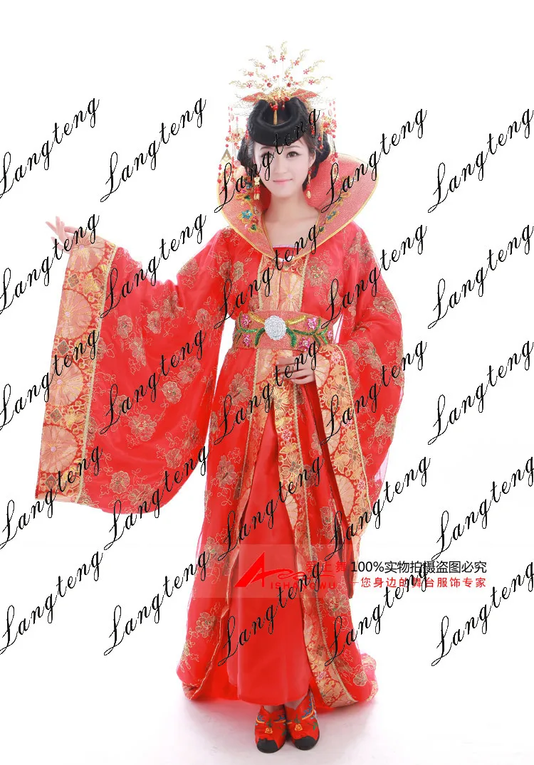 New Chinese Ancient Clothing Costume Clothes Costume Train Costume