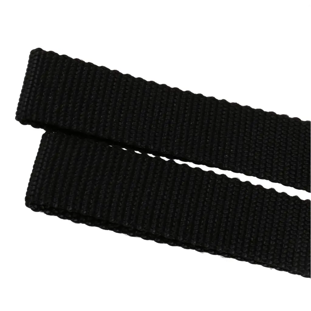 MagiDeal 2x Hood Loops Anchor Straps Tie Down Hood Kayak Canoes Black Kayak Canoes Accessory Anchor Straps