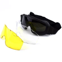 Черные/зеленые/коричневые тактические очки военные армейские очки страйкбол Пейнтбол Очки наружные спортивные мотоциклетные защитные очки