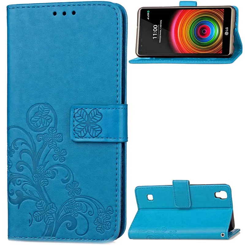 Для LG X Мощность K220DS K220 K210 чехол кожаный бумажник кремния флип Чехол для Чехлы