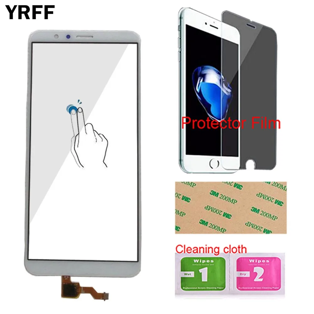 Сенсорный экран YRFF для Huawei Honor 7X сенсорный с объективом сенсорная панель