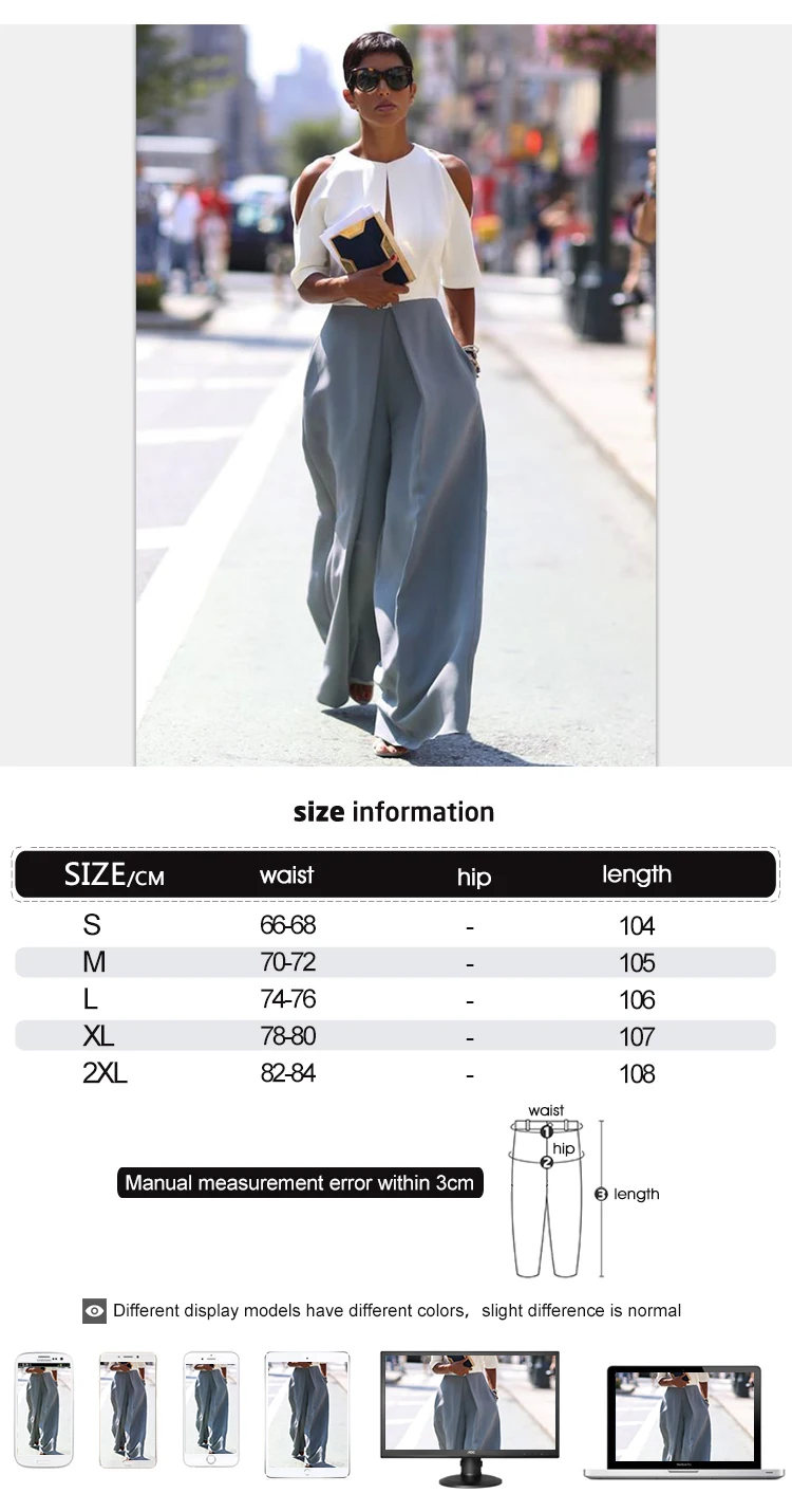MingJieBiHuo модные женские брюки корейские элегантные новое поступление OL Женские однотонные Свободные повседневные брюки Средняя Талия Длинные брюки