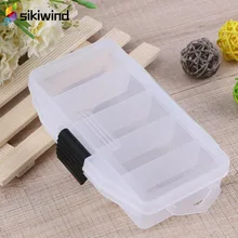 Коробка для рыболовных снастей двухсторонняя прозрачная многофункциональная пластиковая коробка для приманки с крючком Чехол Контейнер для ловли карпа Аксессуары для рыбалки
