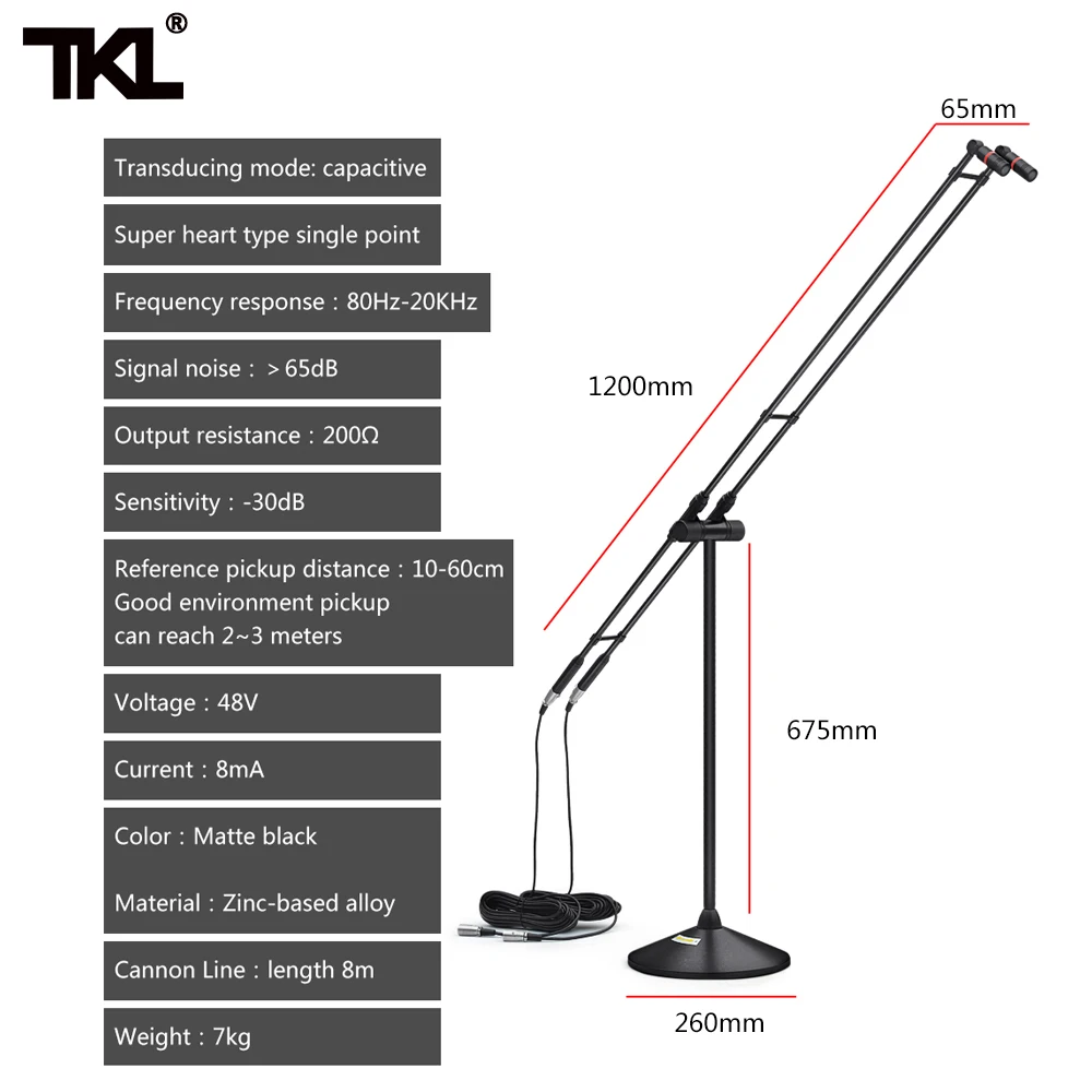 TKL 606 Top-Performance Double Chorus Condenser