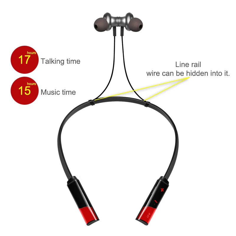 Xiaomi Original Sport Wireless Blue tooth Earphone Headphone With Microphone Folding at Random For iPhone Android Cellphone
