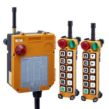 

Telecontrol F24-12S remote control 12 channels 2transmitter 1receiver universal industrial wireless control for crane ACDCswitch
