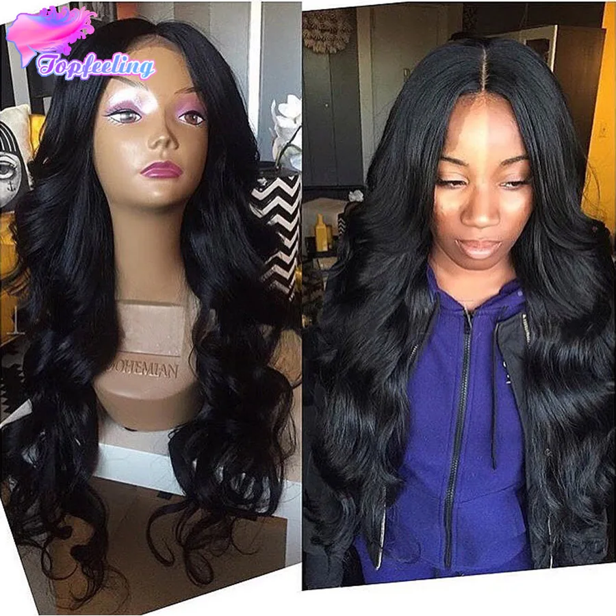 

7A Unprocessed Human Hair Lace Front Wigs Black Women Malaysian Body Wave Best Human Hair Wigs With Baby Hair Wavy Full Lace Wig