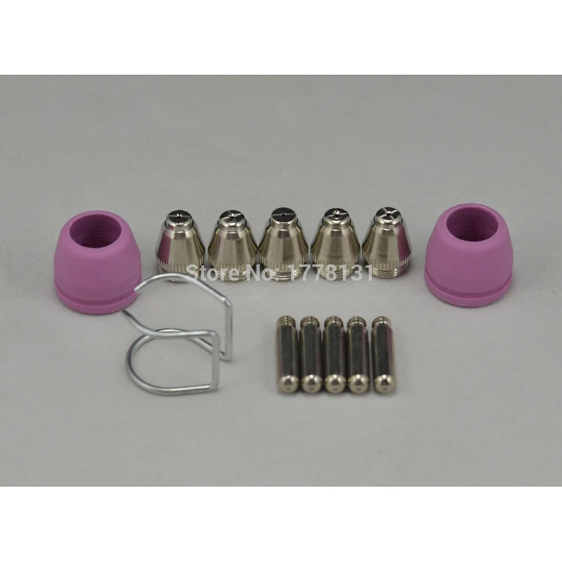 P60 WSD-60P Plasma Cutter Torch Pilot ARC Consumables KIT Plasma TIPS 1.2mm 40Amp P60 WSD-60P Plasma Cutter Torch Pilot ARC Consumables KIT Plasma TIPS 1.2mm 40Amp