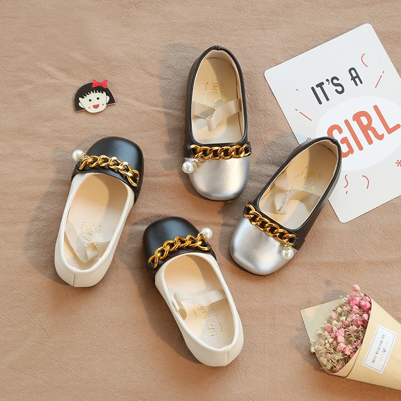 

2019 Summer New Girls Sandals Kids flats Shoes Children pearl Leisure Sneakers Hot Girls Princess Dance Shoes