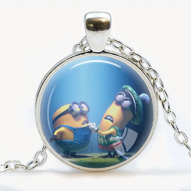 Despicable Me Necklace Minions Movie Themed Character Charm Minion