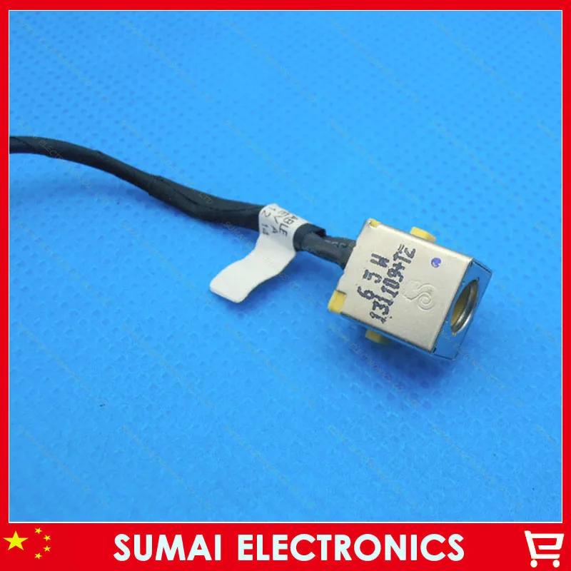 2 шт./лот разъем питания постоянного тока для ноутбука ACER V5 431 431G DC Jack с проводом|jack