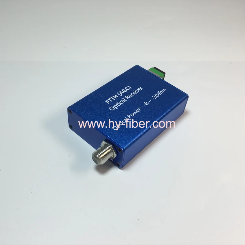 CATV оптический узел мини приемник ftth волоконно преобразователь один RF порт|catv optical