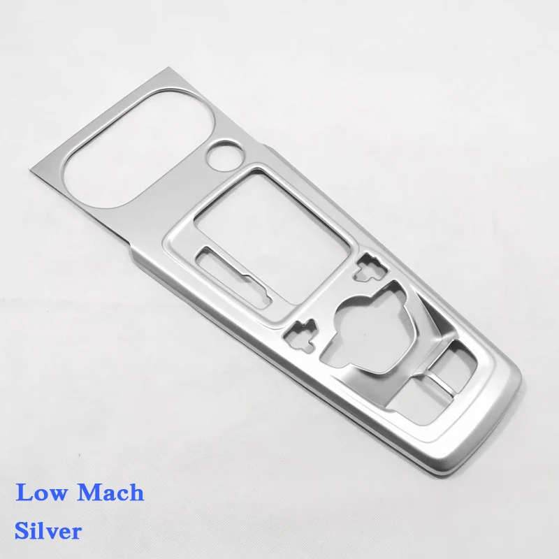 ABS Interior Mouldings For Audi Q2- Low Mach Car Gear Box Frame Sequins Internal Accessories Decoration Stickers