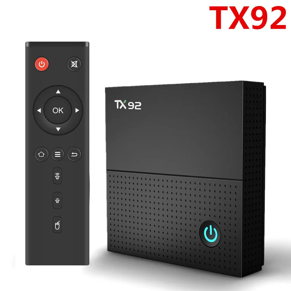  TX92 smart android tv box 7.1 octa core 4K Amlogic S912 3GB 32GB 2.4G/5GHz Wifi BT4.1 Stalker Tanix