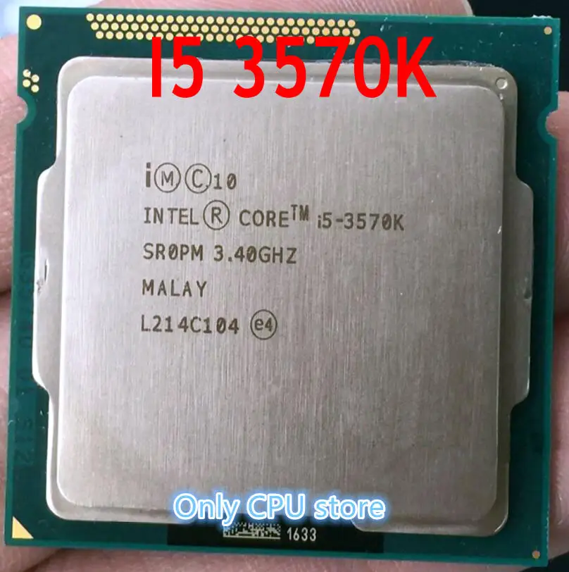 Процессор I5 3570K|desktop cpu|cpu processori5 3570k |