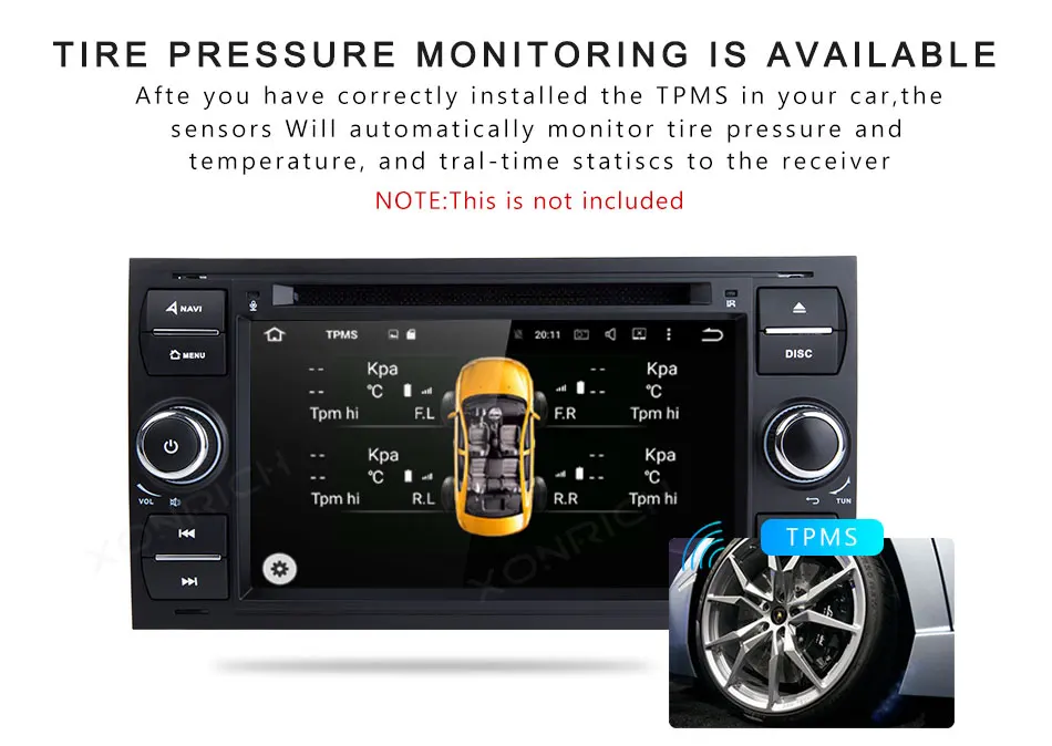 Cheap 2 din Android 8.1 Car DVD Player Multimedia For Ford Fiesta Ford Focus 2 Mondeo 4 C-Max S-Max FusionTransit Radio GPS Navigation 18
