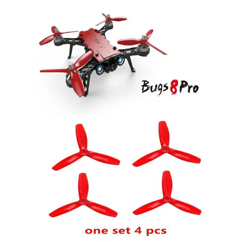 

4 Pcs RC Airplane Propeller Blades Propellers for MJX B8PRO Drone Accessories RC Quadcopter Spare Parts