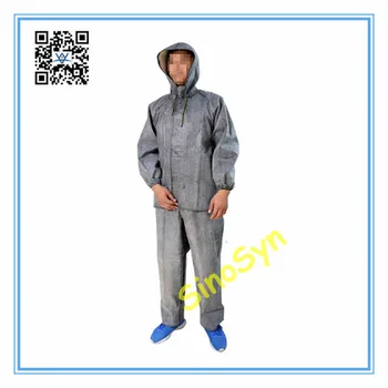 

FQ1710 CR Multifunctional Chemical Protective Split Suit 45dmm Black