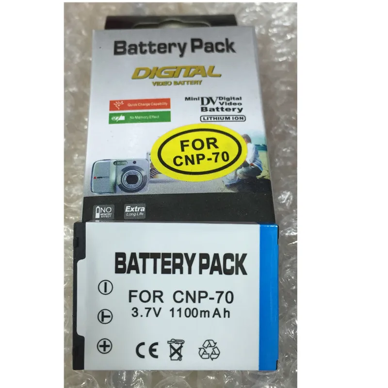 CNP 70 CNP70 lithium batteries pack NP70 Digital camera battery CNP 70